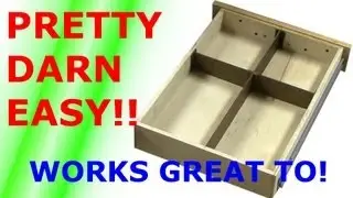 Simple DIY Drawer Dividers