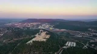 Israel by drones. Rabin Park & Neve Ilan forest