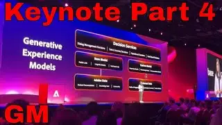 Adobe Summit Opening Keynote Part 4 GM's Mary Barre