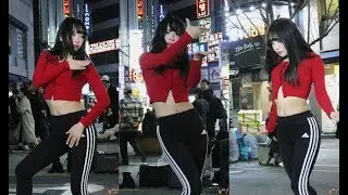 2019.03.09 댄스팀 리액션크루(ReactionCrew): 정현 - 벌써 12시 #신촌 거리버스킹#