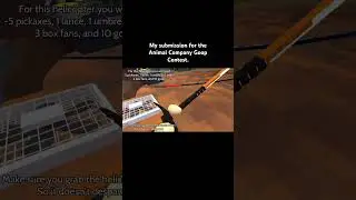 Animal Company Helicopter Tutorial #animalcompany #vr #quest2 #quest3 #ACgoop