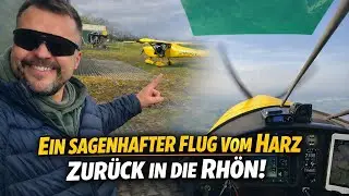 Ein sagenhafter Flug vom Harz in die Rhön | Pilot Frank