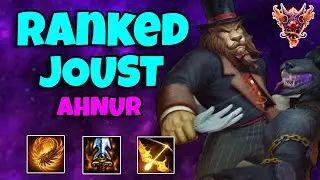 AHNUR -  AIMBOT ON, NO FALLO NI UN B&Aacute;SICO | TottiGR | MASTER RANKED JOUST SEASON 10 GAMEPLAY 🔥