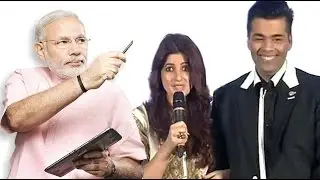 Twinkle Khanna Trolls Karan Johar on 500 & 1000 Rs Note Ban | Don't Miss This Fun