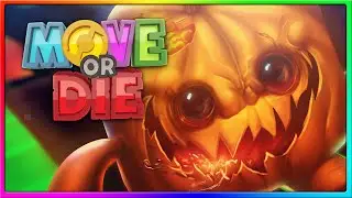 Move or Die - THE GIANT SPIKE BALL OF DEATH! (Move or Die New DLC Gameplay)
