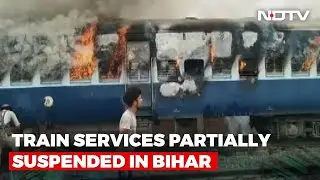Agnipath Protest | Bihar Stops Train Services As 'Agnipath' Rampage Continues
