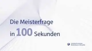 Meisterfrage- Steinmetz, vom 14.10.2014