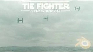 Star Wars Tie Fighter Blender tutorial