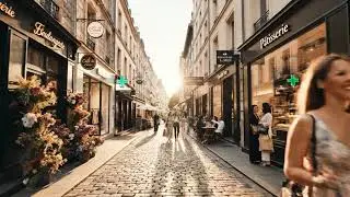 Rue Pi&eacute;tonne Anim&eacute;e en 4K &ndash; D&eacute;couvrez Nos Enseignes Fran&ccedil;aises en Situation R&eacute;elle | DT Sign