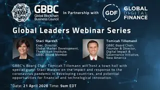 GBBC & GDF Global Leaders Town Hall with Staci Warden & Tomicah Tillemann