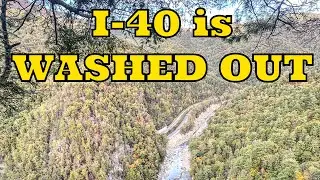 Exploring Buzzards Roost and I-40 After Hurricane Helene In a Rubicon Jeep Gladiator