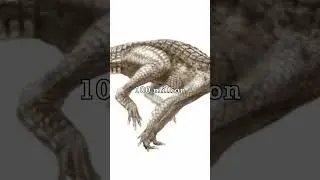 An Ancient Crocodile Runs Like a Horse 🐊