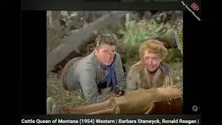 USA President Reagan in:  Cattle Queen of Montana (1954)