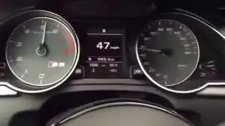2013 Audi S5 (0-90mph) APR Stage 1 tune