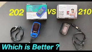Dr. Trust Model 210 vs 202: Which FingerTip Oxygen Saturation Heart Rate Monitor is Better ?
