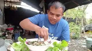 แกงเห็ดฟางใส่บวบหอมแซ่บๆ อาหารจานเดียวแซ่บคือเก่าพี่น้อง