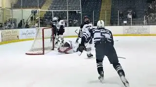 Owen Young pokes in the rebound for Chatham's power-play goal in the 3rd