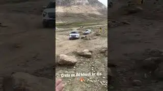 Creta power🔥 Leh to Pangong Road 🛣
