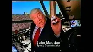 2002 JOHN MADDEN TOUGH ACTIN' TINACTIN COMMERCIAL