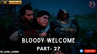 Bloody Welcome 😈 |  AC Valhalla Part 27 | A Brutal Entry Into Enemy Territory