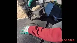 Installing Roof  Ridge Cap Shingles