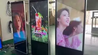 55inch Indoor Floor Standing Advertising Player