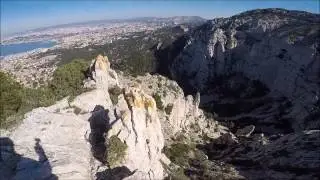 Calanques de Marseille - Rocher des Goudes - Drone Parrot Bebop 2 - Gopro Hero 5