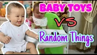 Baby toys VS Random Things Challenge