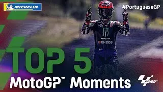 Top 5 MotoGP&trade; Moments by Michelin | 2021 #PortugueseGP