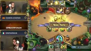 Tournament Danielegend vs Snowman - DreamHack - July 2017 - match 1
