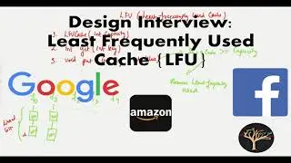 Least Frequently Used Cache Design | #FAANG | LeetCode 460