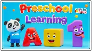 Preschool Learning activities for 3 year olds at home | Learn ABC Phonics Shapes Numbers Colors 🌈
