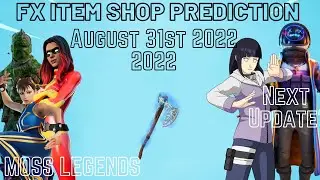 August 31st 2022 Fortnite Item Shop Prediction / Fortnite Item Shop Prediction August 31st 2022