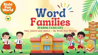 The Ultimate Word Families Challenge | Interactive Reading Exercises for Students | Rishi Fun World