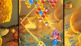 bubble witch saga 3 level 5 completed solution