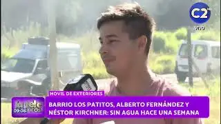BARRIO LOS PATITOS, ALBERTO FERNANDEZ Y N. KIRCHNER - LA TELE CON VOS 28-01-2026