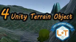 Unity Terrain Tutorial: Create Realistic Ground with Textures | LewyT Amusement Academy Part 04