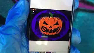 Halloween graffiti