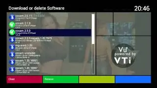 VU+ SOLO 2 essential plugins Filebrowser and CCcam
