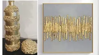 Home decor handmade / diy wall hanging / Bottle Art / Handmade craft