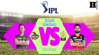 🔴Live IPL2021 -- KKR vs RCB, 31st Match, Indian Premier League 2021..