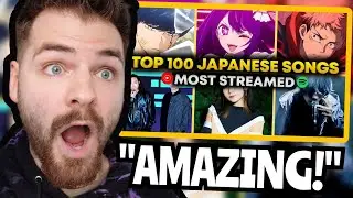 TOP 100 MOST STREAMED JAPANESE SONGS OF ALL TIME (REACTION)