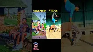 coach kenny and  f tech #fitness #workoutchalleng#shorts