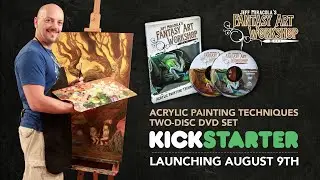 Jeff Miracola's Fantasy Art Workshop Acrylic Painting Technique Kickstarter Pitch