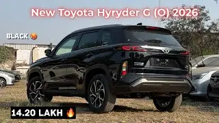 New Toyota Hyryder ❤️ 2026 G optional 🔥 Updated Second Top New Features #toyota #hyryder