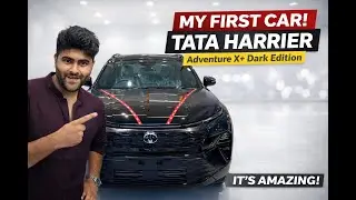Tata Harrier Adventure X+ Dark Edition | Bought My First Car 🚗