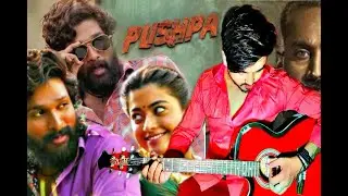 Srivalli Guitar Lessons (Easy Tabs) Teri Jhalak Asharfi Covar - Pushpa Hindi Song by Rahul Prajapati