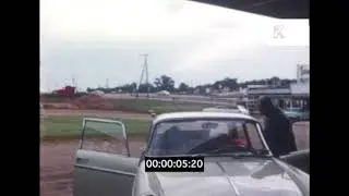 1960s Missouri, Poplar Bluff Water Tower and Motel, Home Movies, 8mm