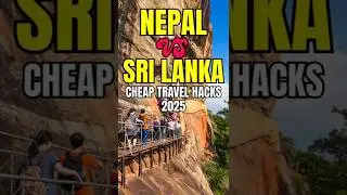 Sri Lanka vs Nepal 2025: Budget Travel Tips & Backpacking Guide | Cheap Asia Travel #SriLanka #Nepal