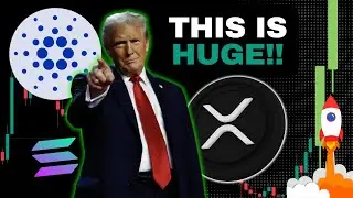 🚀 TRUMP JUST FLIPPED ON CRYPTO! XRP HOLDERS MUST WATCH! #xrp #solana #ada